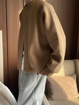 Toast round-neck cardigan