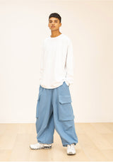 DIVISION WIDE CARGO STRING PANTS