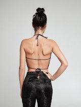 ツナニューイヤークロップドエプロントップ / Lunar New Year Cropped Apron Top (4520763883638)