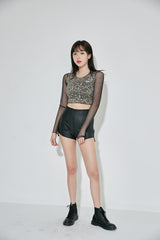 サファリクロップTシャツ / (9049) Safari Crop Tee