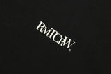 ウォータープリントフラワーTシャツ/WATER PRINTING FLOWER TEE SHIRT_BLACK
