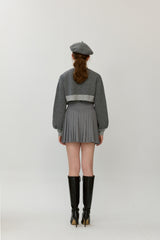 Wide band skirt 