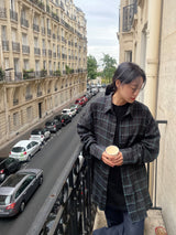 Murten check pattern shirt