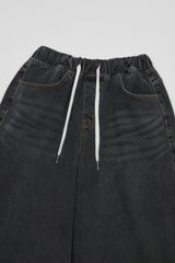 VENTIQUE ビッグバルーンワイドデニムパンツ