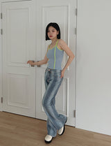 ラインブラッシュデニムパンツ / no.344 Line Brush Denim Pants