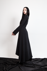 ボタンマキシドレス / Button Maxi Dress #Black
