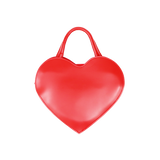 ボールドハートバッグ/BOLD HEART BAG_RED