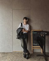 フォワードワイドデニムパンツ