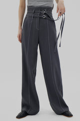 2ベルトワイドスラックス / Two Belt Wide Slacks (3color)