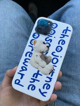 タトゥーレタリングベアケース / tattoo lettering bear case