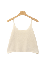 ムーブ 袖なし 夏 ブクル ニット スリーブレス(5color) / MOVE Sleeveless Summer Bookle Knit Sleeveless (5 colors)