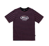 Multi stripe T - Pink (4622114848886)