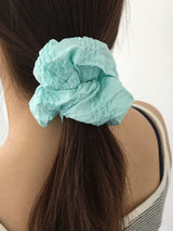 Cream hair scrunch *3color