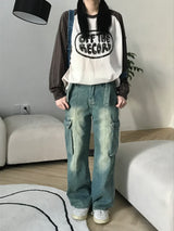 Tosco cargo denim pants