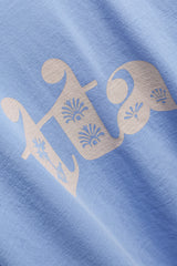 TTAガーデン半袖Tシャツ / TTA GARDEN S/S TSHIRTS-STEEL BLUE