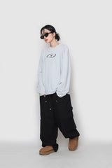Flame Canvas Wide Pants
