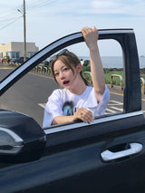 Happy-end boxy T 