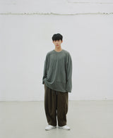 WARM-FLEECE BALLOON PANTS (Khaki) / ウォームフリースバルーンパンツ