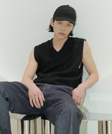 SALON DE SEOUL LOGO EMBROIDERY CAP M - BLACK (6689403764854)