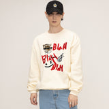 ブラブラスマイルスウェットシャツ / BLAH BLAH Smile Sweatshirt