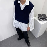 CRクロップドニットベスト/CR Cropped Knit Vest (5 colors)