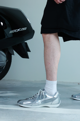 [Lab Series] Spider Leather Sneakers Silver