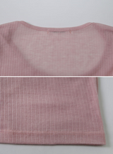 ML ソフトラップ長袖Tシャツ
