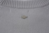 CREWNECK WOOL SWEATER (greyish blue)