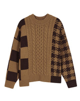 MULTI BLOCK SWEATER CAMEL (6613774991478)