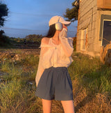 ハリボーコットンバンディングショーツ
