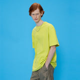 OTHER-Logo T-shirt [Lime] (6592458391670)