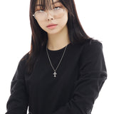 ベーシックパッチロングスリーブT/BASIC PATCH LONG-SLEEVED T-BLACK