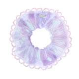 BEADS FRILL SCRUNCHY (PINK)