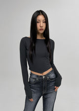 [MADE] Rendis Boat Neck Long Sleeve T-Shirt
