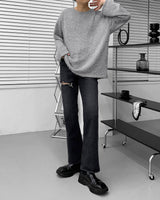 ポールアンゴラロングスリーブドTシャツ / Paul Angora Long-Sleeved T-Shirt (5 colors)