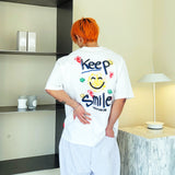 キープスマイルTシャツ / Keep smile T-shirt 2color