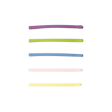 シンプルカラーピン/[5 PCS 1 SET] SIMPLE COLOR PIN