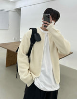 アンブラーラウンドジップアップニット / AMBLER ROUND ZIPUP KNIT