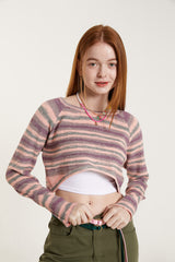 シエルクロップドセーター/CIEL CROPPED SWEATER