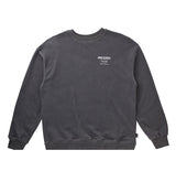 Pigment washed crewneck - Charcol (4622122123382)
