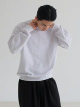 ロープラインラグランスウェットシャツ/Rope line Raglan MTM 4color