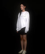 アイレット長袖Tシャツ / Eyelet Sleeve 001