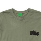 CUMULUS LOGO LONG SLEEVE T-SHIRT GREEN (6699473371254)
