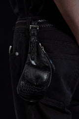 アリゲーターレザーベルトケース / Alligator Leather Belt Case
