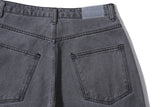 Amber Semi-Wide Coated Denim Pants (3 colors)