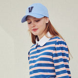 V-point logo ball cap (6687362220150)