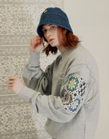 SM:]E DENIM ROUND BUCKETHAT INDIGO (6691415064694)