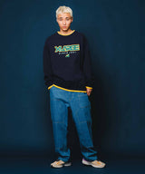 アスレチックロゴクルーネックスウェット / ATHLETIC LOGO CREWNECK SWEAT