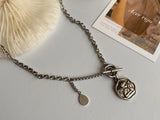 エンジェル2ウェイトグルバーネックレス/jh Angel Two Way Toggle Bar Necklace