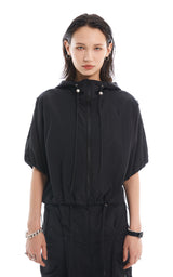 HALF ZIP-UP JUMPER_BLACK